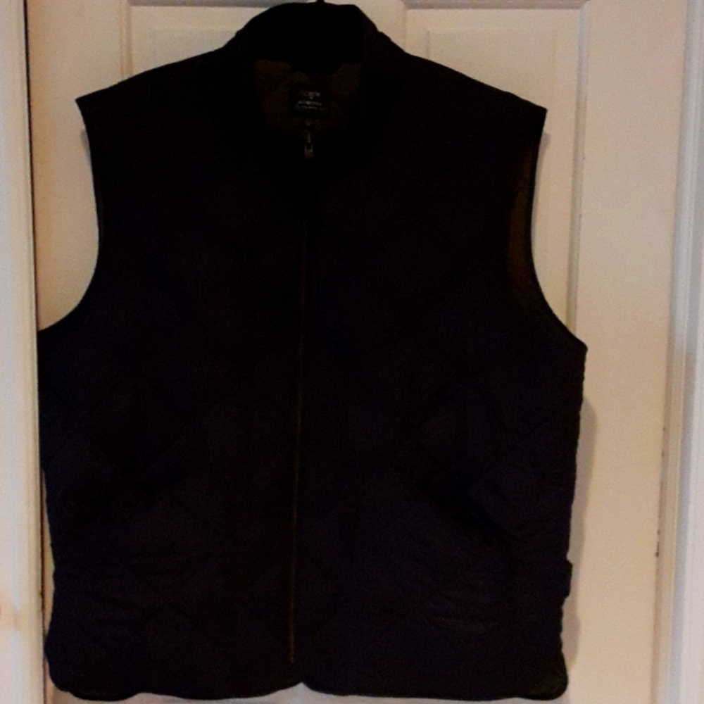J crew men's quilted vest